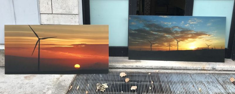 Stampa di pannelli fotografici dimensioni 1,50 x 0,72 mt su supporto rigido 5mm