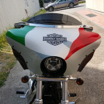 Spoiler moto Harley Davidson