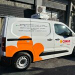 Furgone delle consegne Conad Palaterni