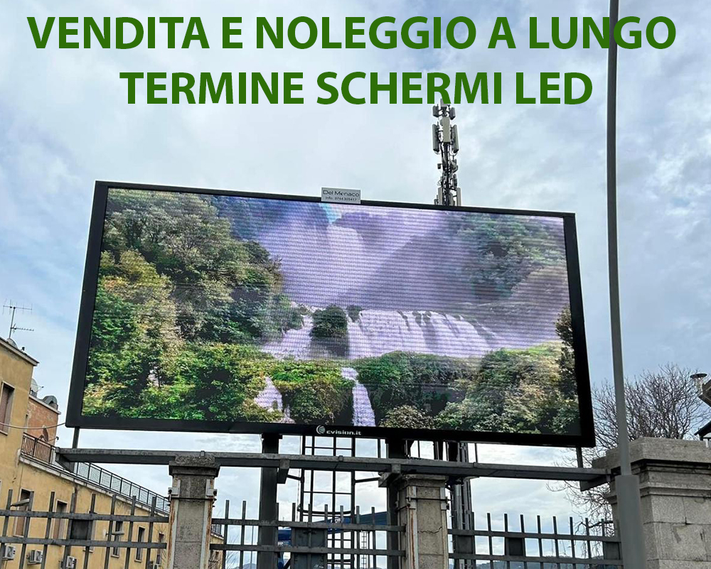 schermi-led, totem e industrial signage